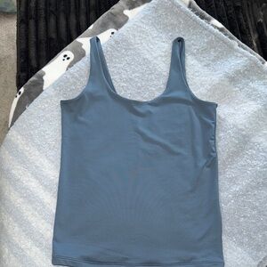 Abercrombie & Fitch Slate Blue Tank Top